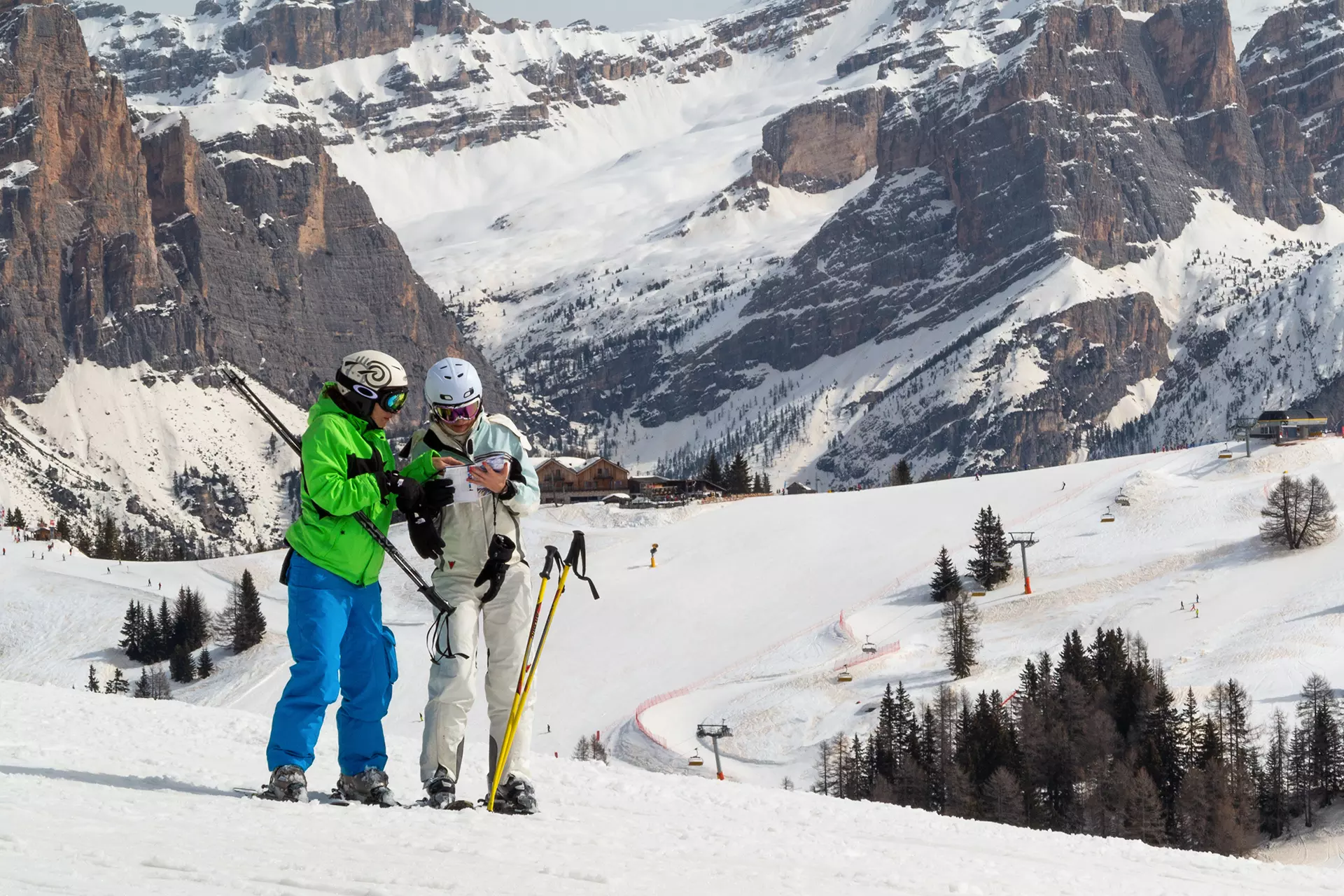 inverno Pedraces alta badia