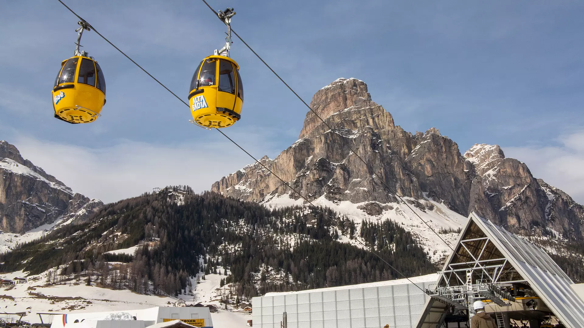 comprensorio sciistico inverno alta badia